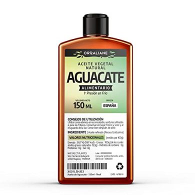 Aceite de Aguacate Puro - 150 ml - Avocado Oil