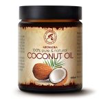 Aceite de Coco 100ml - Sin Refinar - Cocos Nucifera Oil - Indonesia - 100% Puro y Natural - Prensado en Frío - Ideal para Cabello - Piel - Labios - Cara - Cuerpo - Ideal para la Masaje
