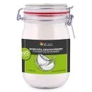aceite de coco alimerka Aceite de coco orgánico mituso, insípido (desodorizado), 1 paquete (1 x 1000 ml) en un vaso con clip