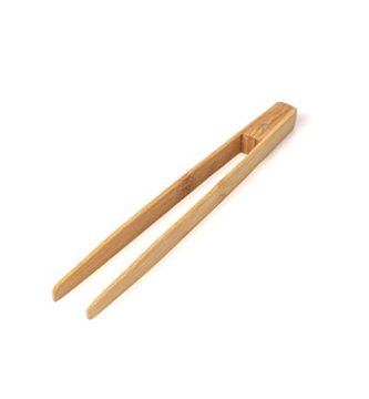 Balvi - Toasts & More Pinza de bambú para Sacar Tostadas, Comer Sushi y Otras Funciones