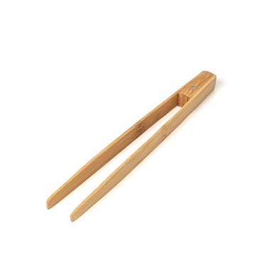 Balvi - Toasts & More Pinza de bambú para Sacar Tostadas, Comer Sushi y Otras Funciones