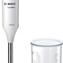 Bosch Hogar MSM67110W ErgoMixx Batidora de Mano, 750 W, con Vaso de Mezclas, Color Blanco y Antracita, plástico
