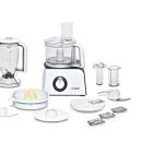 Robot de Cocina Bbest 7 en 1 Bosch MCM4 Styline MCM4100 - Robot de cocina con accesorios, 800 W, color blanco