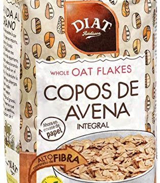 DIAT Radisson - Copos de Avena sin Azúcar | Alto Contenido en Fibra | Copos de Avena Naturales | Sin Azúcares Añadidos