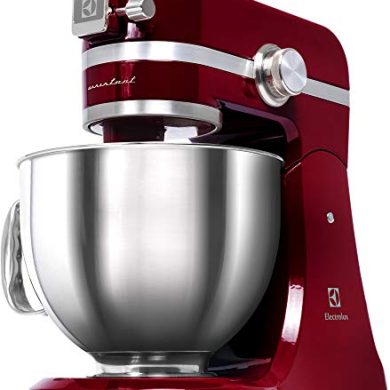Electrolux 910013070 Assistent-Robot de Cocina, 1000 W de Potencia, Color Rojo, 4.8 Liters