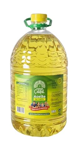ESENCIA CALIFAL ® | Aceite de Girasol Alto Contenido Oleico 45-60% Especial Frituras - Formato 5L