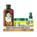 Herbal Essences Champú Hidratante Con Leche De Coco 680ml + Mascarilla Con Leche De Coco 450ml + Spray Con Leche De Coco Y Aceite De Aloe Vera 100ml
