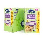 Hero Baby - Papilla de 8 Cereales sin Azúcares Añadidos, para Bebés a Partir de los 6 Meses - Pack de 3 x 820 g