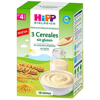HIPP Cereales SIN Gluten 400GR, Negro, Estándar