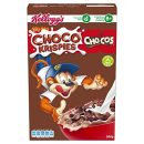 Kellogg's Choco Krispies Chocos - Cereales de trigo tostado con sabor a chocolate - Paquete 450 g