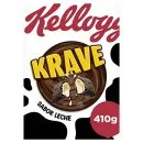 cereales cuadrados rellenos de chocolate Kellogg's Krave Sabor Leche 410g