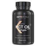 Keto Cápsulas de Aceite MCT Oil C8 3600 mg 90 Cápsulas Vegano - MCT Oil de Aceite de Coco, Dieta Keto, Suplemento Dietético para Cetosis, Ácidos Grasos Esenciales, Triglicéridos de Cadena Media