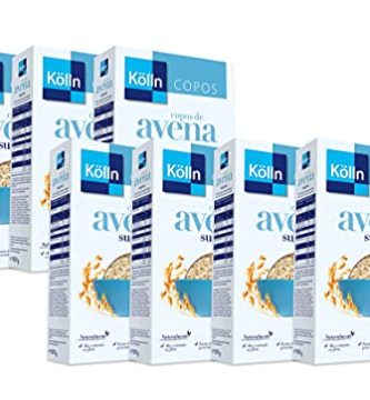 Kölln - Copos De Suave, Cereales Integrales, De Finos, Integral, Alto Contenido De Fibra - Pack De 7 X 500 G, Avena