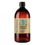 Naissance Aceite Vegetal de Coco Fraccionado n. º 218 – 1 Litro - Puro, natural, vegano, sin hexano, no OGM - Ideal para aromaterapia, masajes y recetas artesanales.