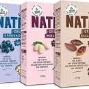 NATRULY Granola BIO Sin Azúcar Refinado, Sin Gluten, Solo Frutos Secos y Semillas, Sin Cereales Mix Sabores - Pack 3x325g