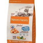 Nature's Variety Selected - Pienso para gatos esterilizados con salmón noruego sin espinas 3 Kg