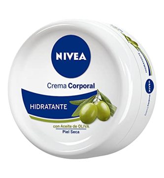 Nivea Crema Corporal Hidratante con Aceite de Oliva, Piel Seca, 300ml