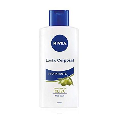 NIVEA Loción Hidratante Corporal con Aceite de Oliva, Piel Seca, 400ml