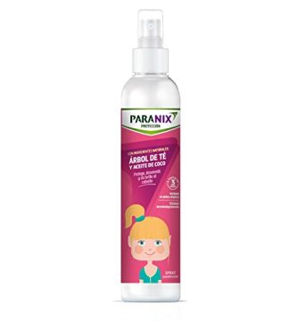 Paranix | Protección Árbol de Té Niña | Con Ingredientes Naturales | Arbol de Té y Aceite de Coco | Protege, Desenreda y da Brillo al Cabello | 250 ml