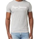 Pepe Jeans Original Stretch N T-Shirt, Hombre, Gris (Grey Marl), M