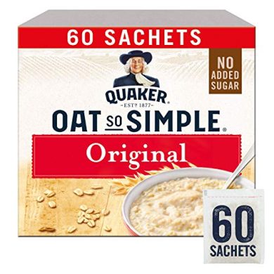 Quaker Oats So Simple Original Microondas 27g Bolsitas X 60 (El embalaje puede variar)