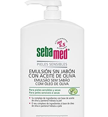 Sebamed Emulsión sin Jabón con Aceite de Oliva - 1000 ml