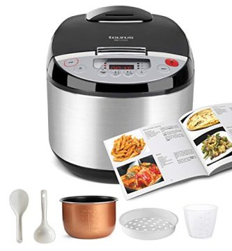 Taurus Top Cuisine Robot de Cocina, 900 W, Acero